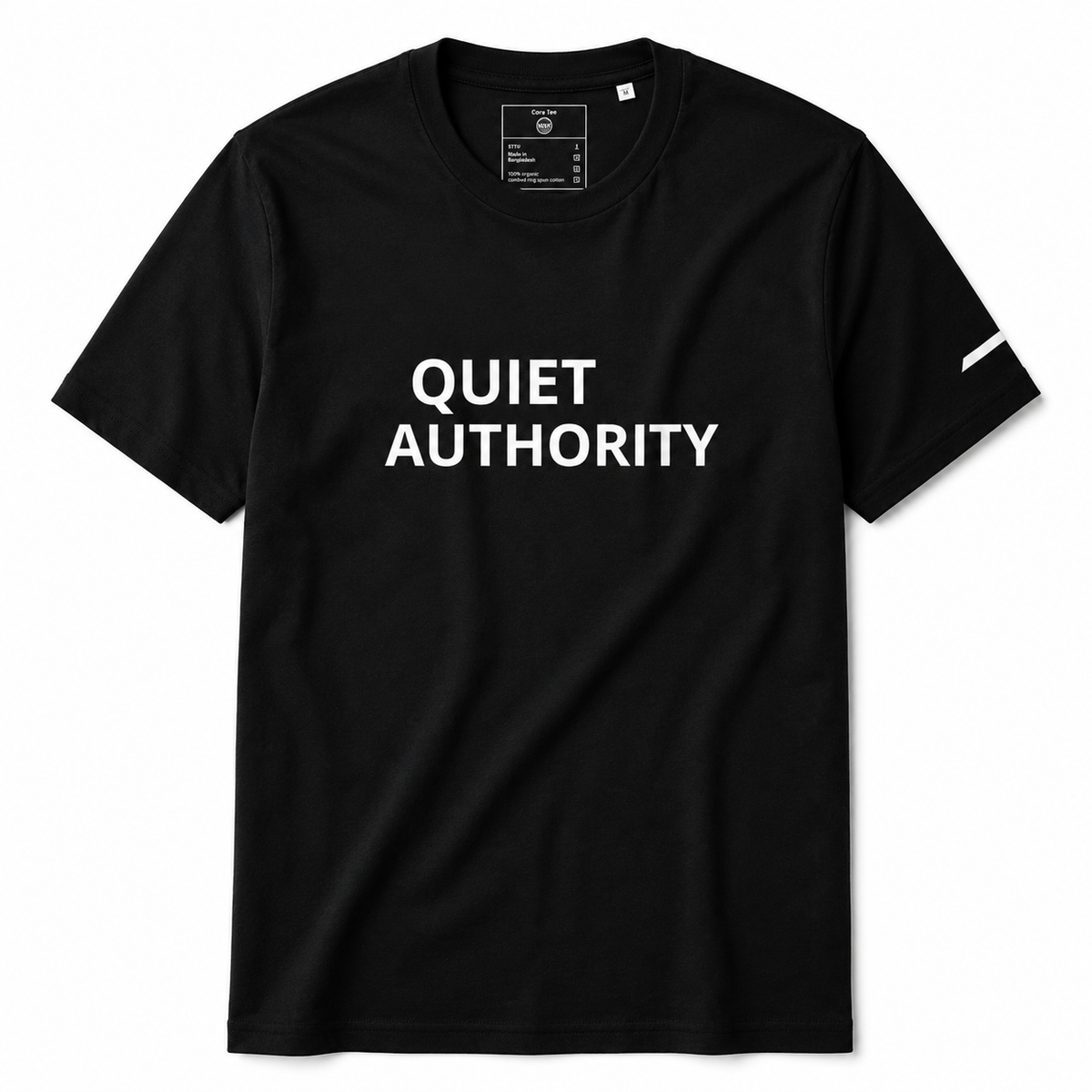 NOXR Core Tee — QUIET AUTHORITY