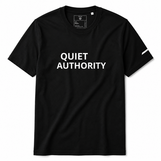NOXR Core Tee — QUIET AUTHORITY