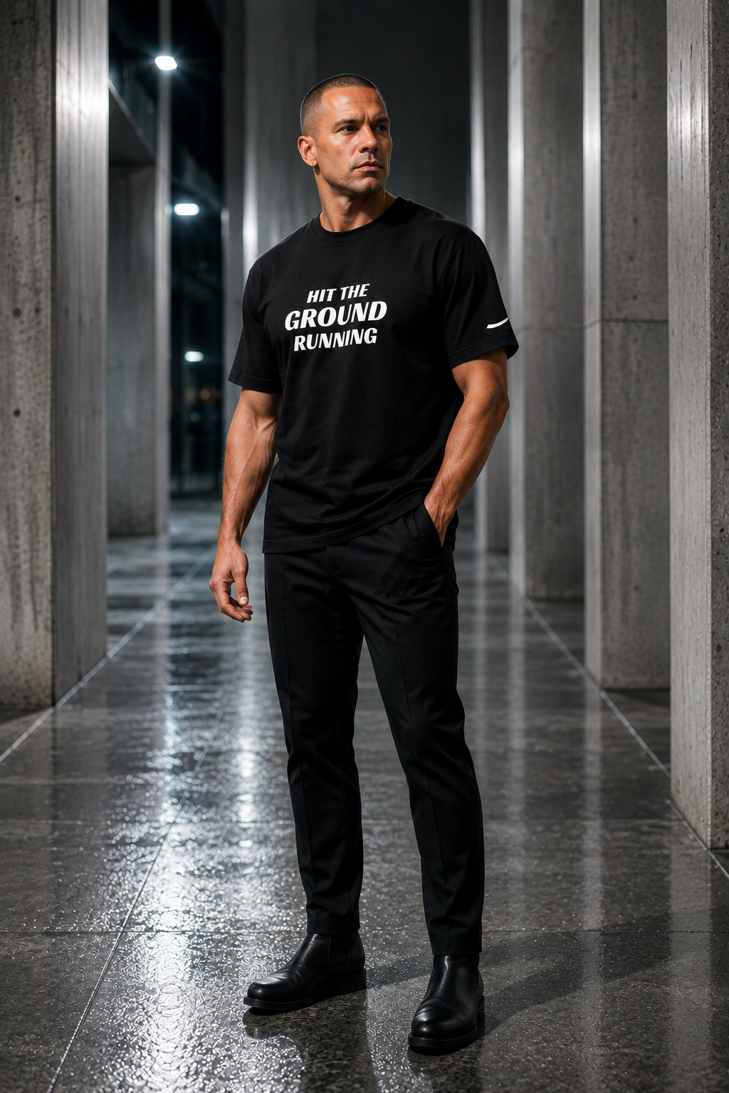 NOXR Core Tee — HIT THE GROUND RUNNING