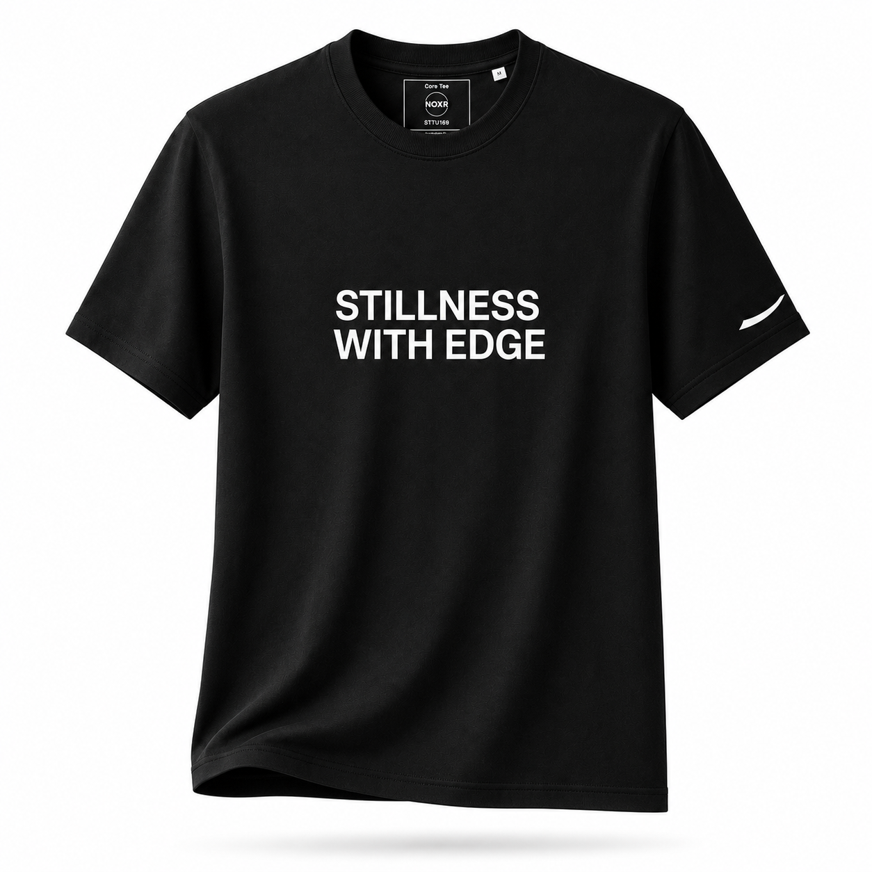 NOXR Core Tee — STILLNESS WITH EDGE