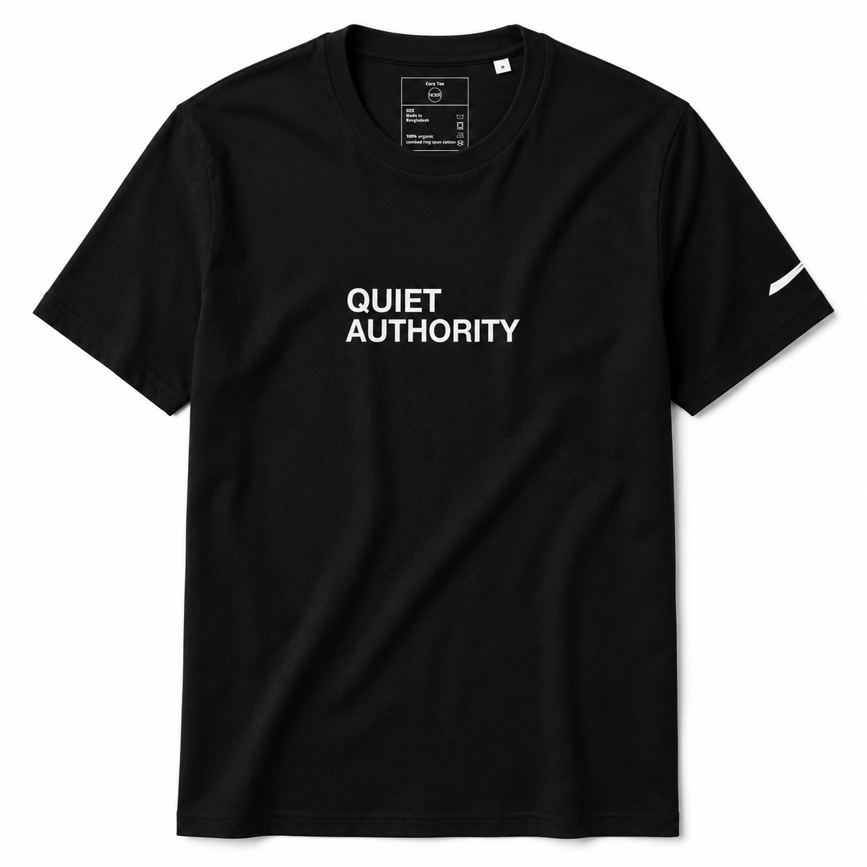NOXR Core Tee — QUIET AUTHORITY