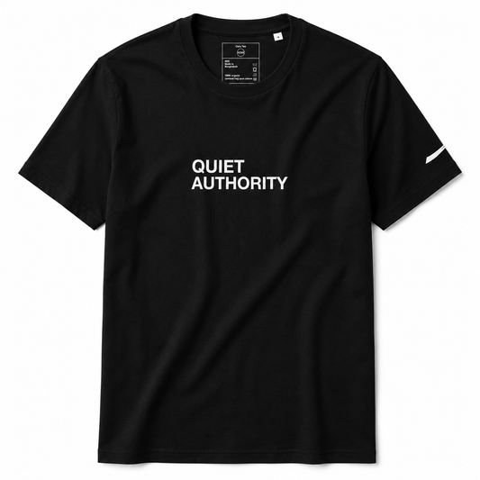 NOXR Core Tee — QUIET AUTHORITY