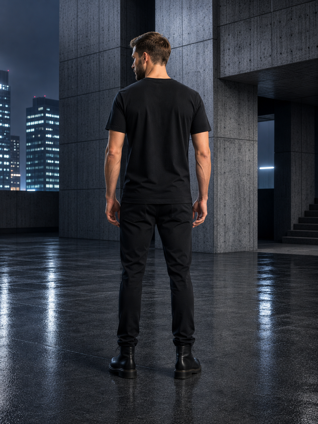NOXR Signature Tee — Black