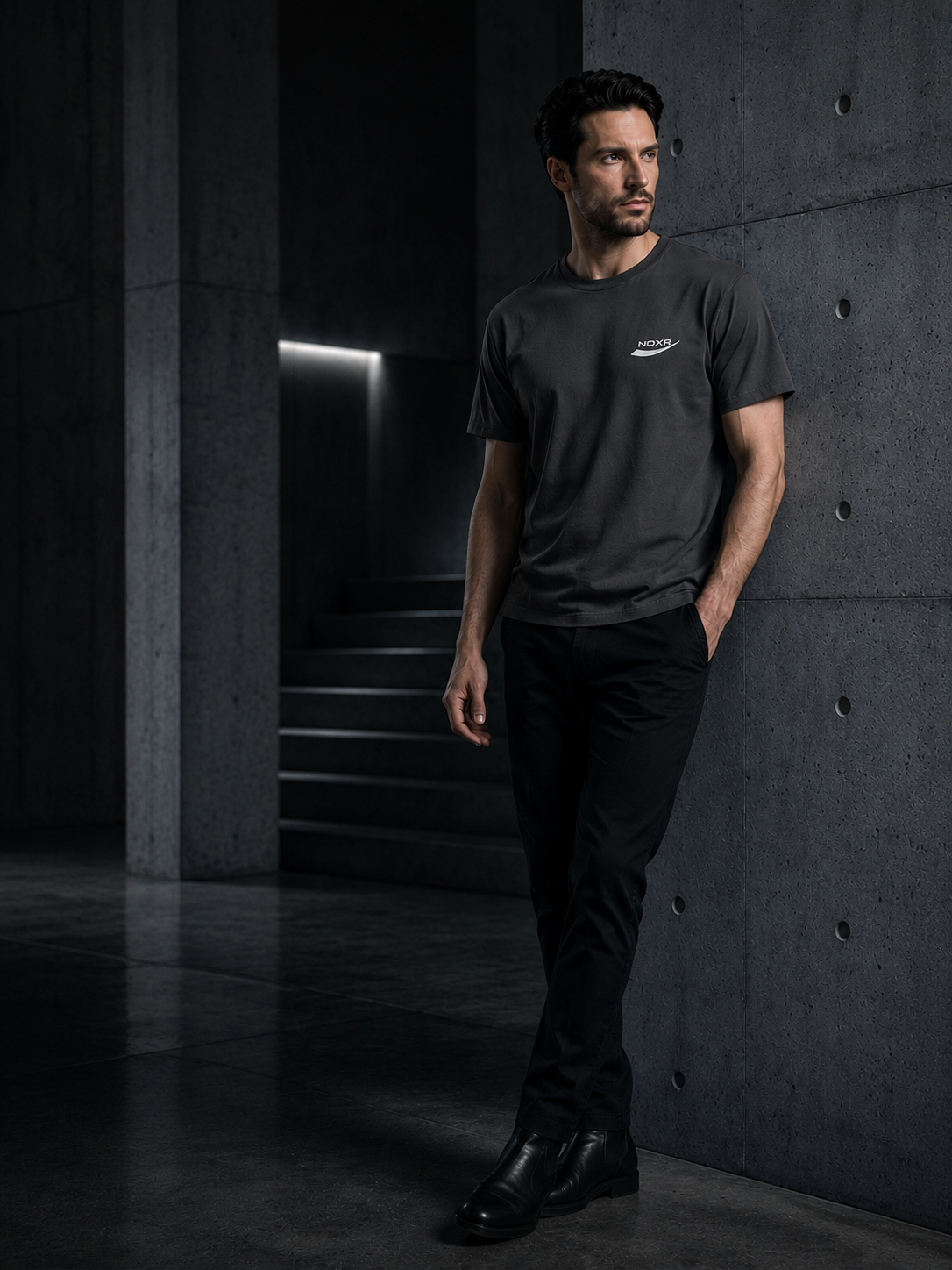 NOXR Signature Tee —  Graphite