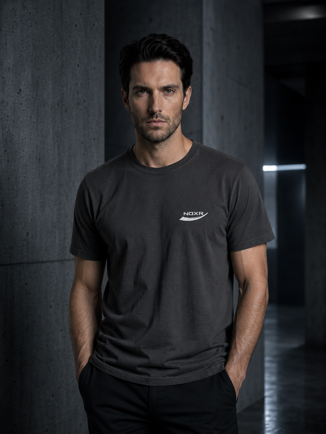 NOXR Signature Tee —  Graphite