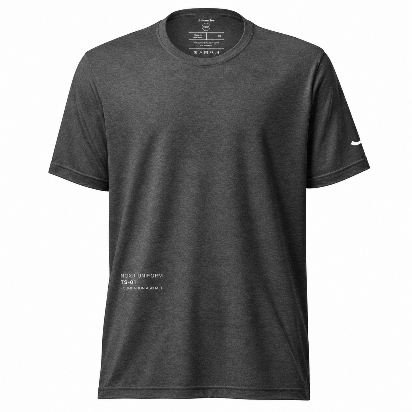 NOXR Uniform Tee — Layer 01 (Asphalt)