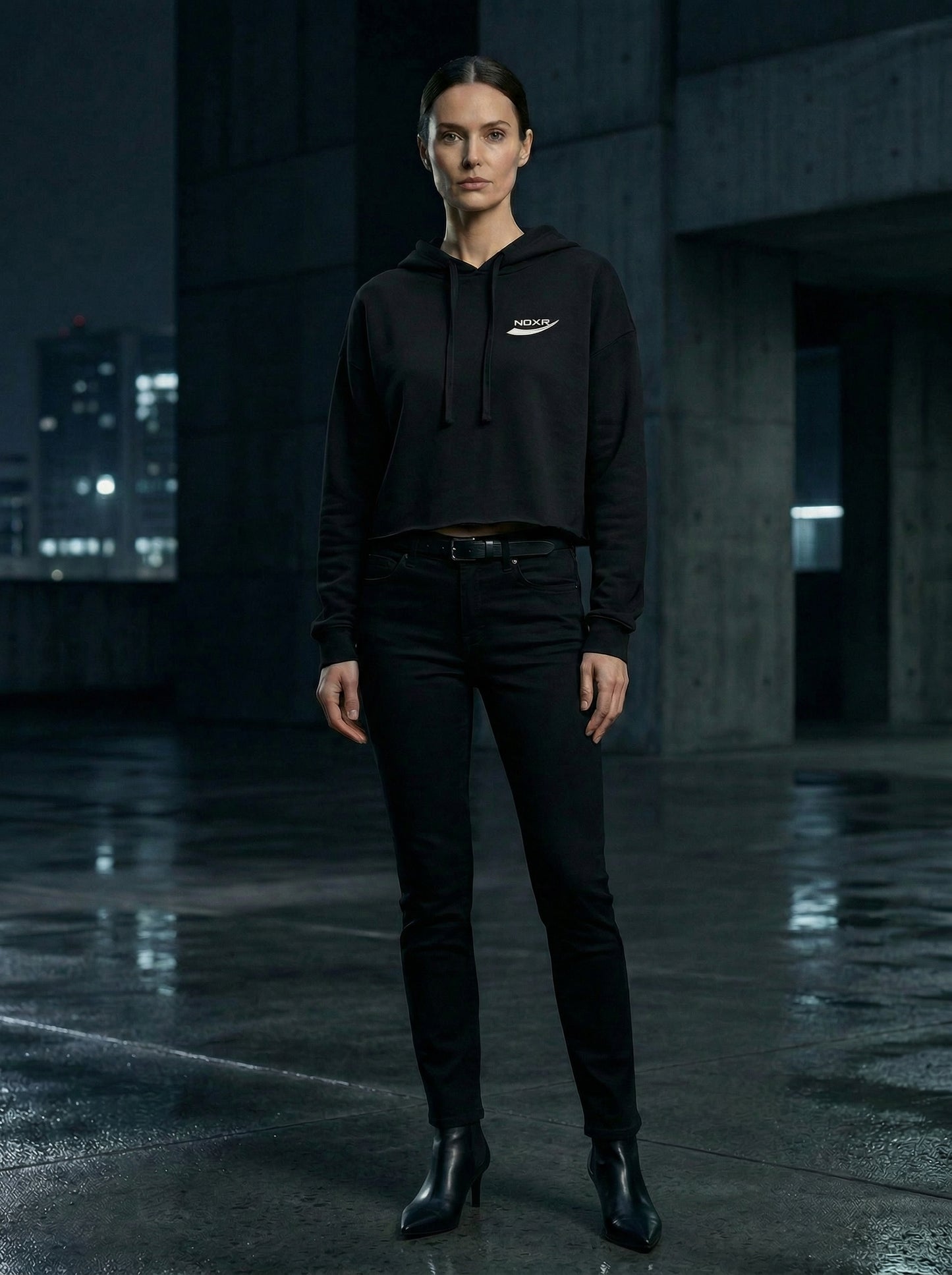 NOXR Signature Cropped Hoodie
